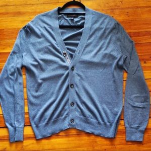 Banana Republic Blue Cardigan Medium